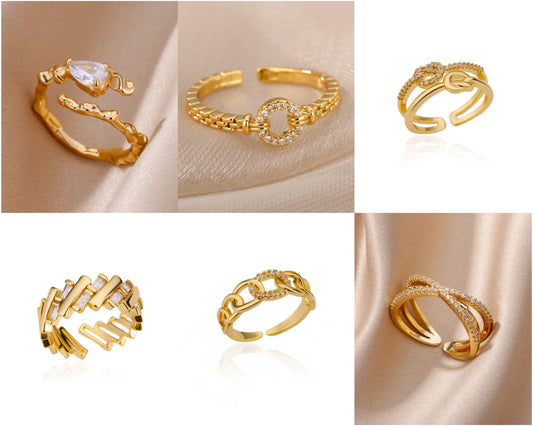 NINA - Adjustable Marry Me Rings - Exclusive Gifts for Her