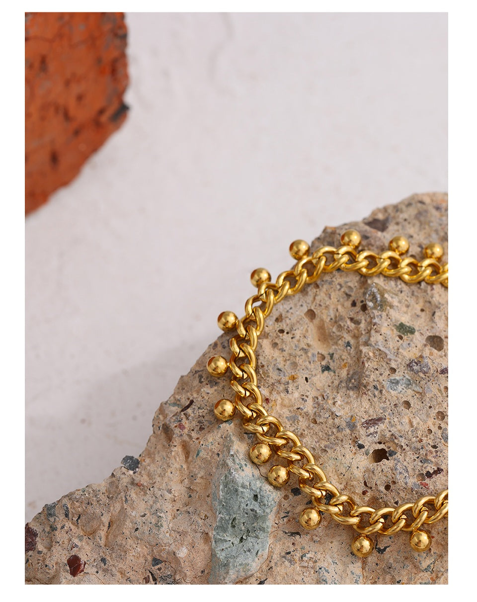 GABRIELLA - Luxurious Beaded Chain Bracelet - Eid Collection