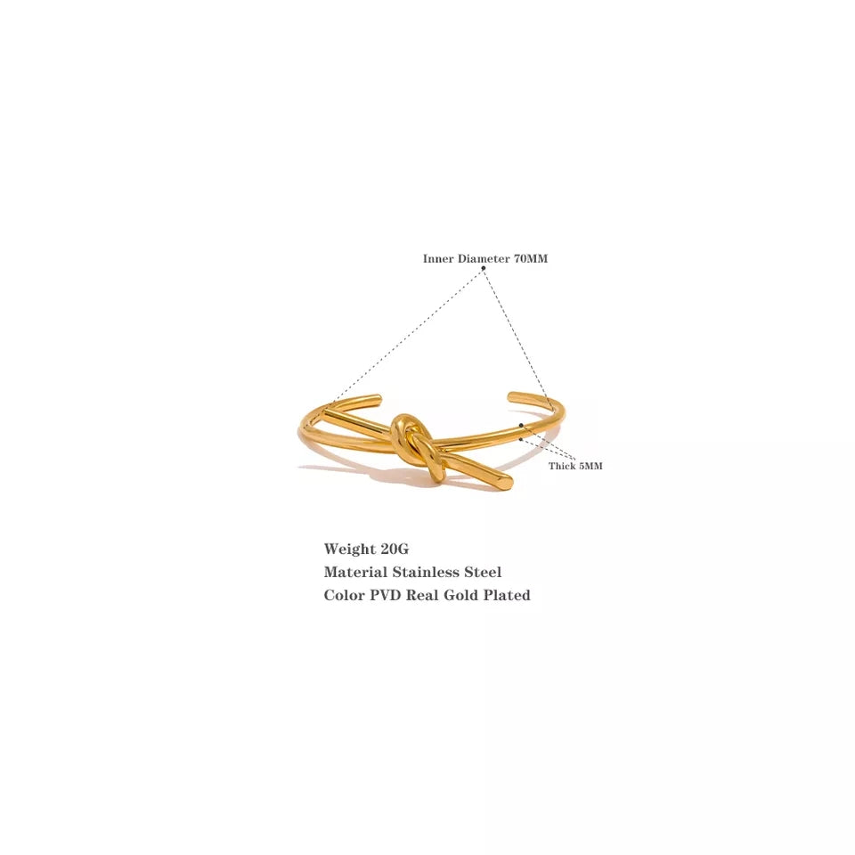HIBAH - Luxury Gold Gift Bangle Cuff - Golden Collection