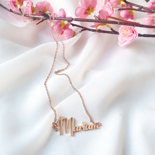 Personalised Girls Mini Me Name Necklace - Babies, Kids, Toddler, Teenager Jewellery Gifts  - Baby to 14years - ANAAYAH