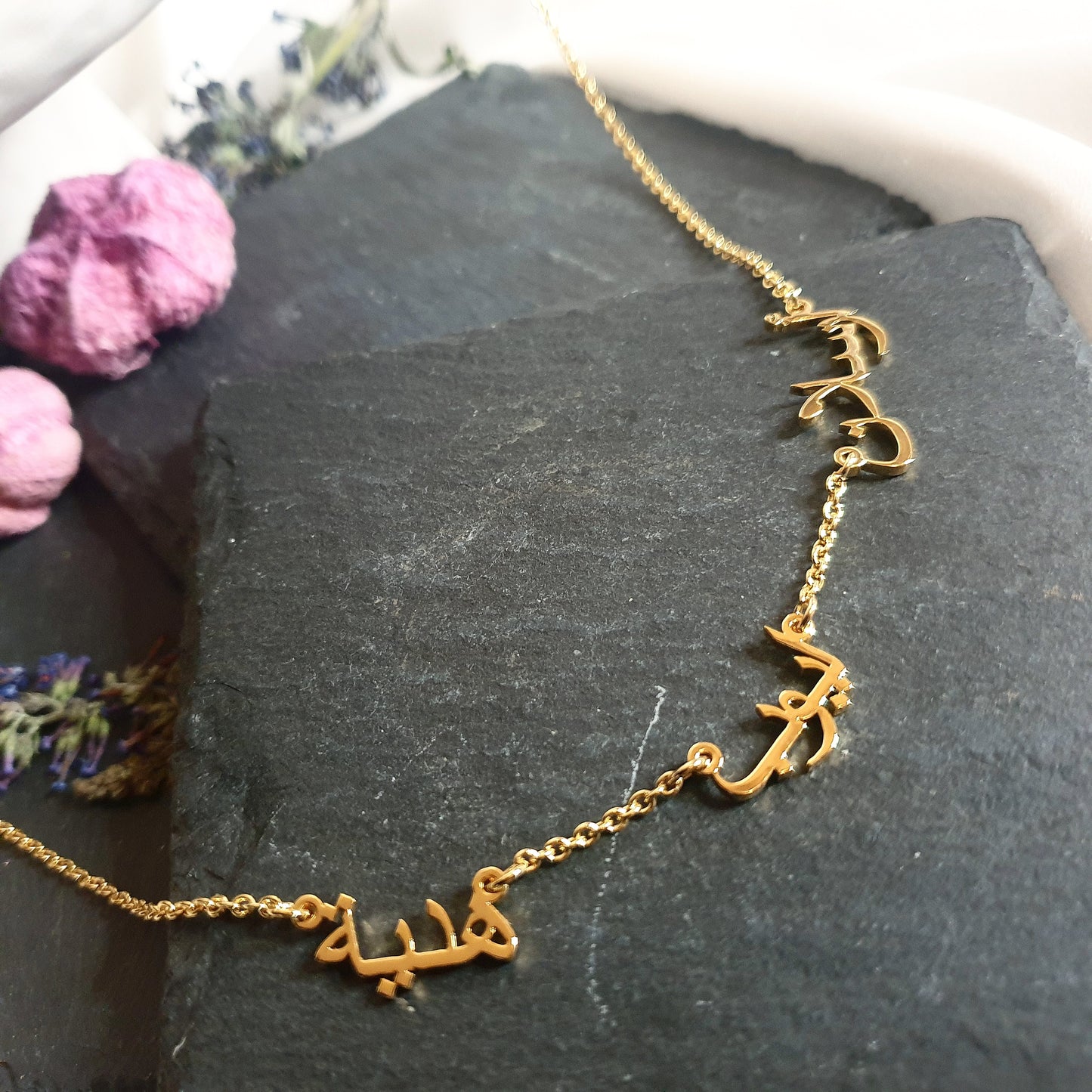 Personalised Custom Necklace - Multiple Name Family Jewellery Gift - NORINA