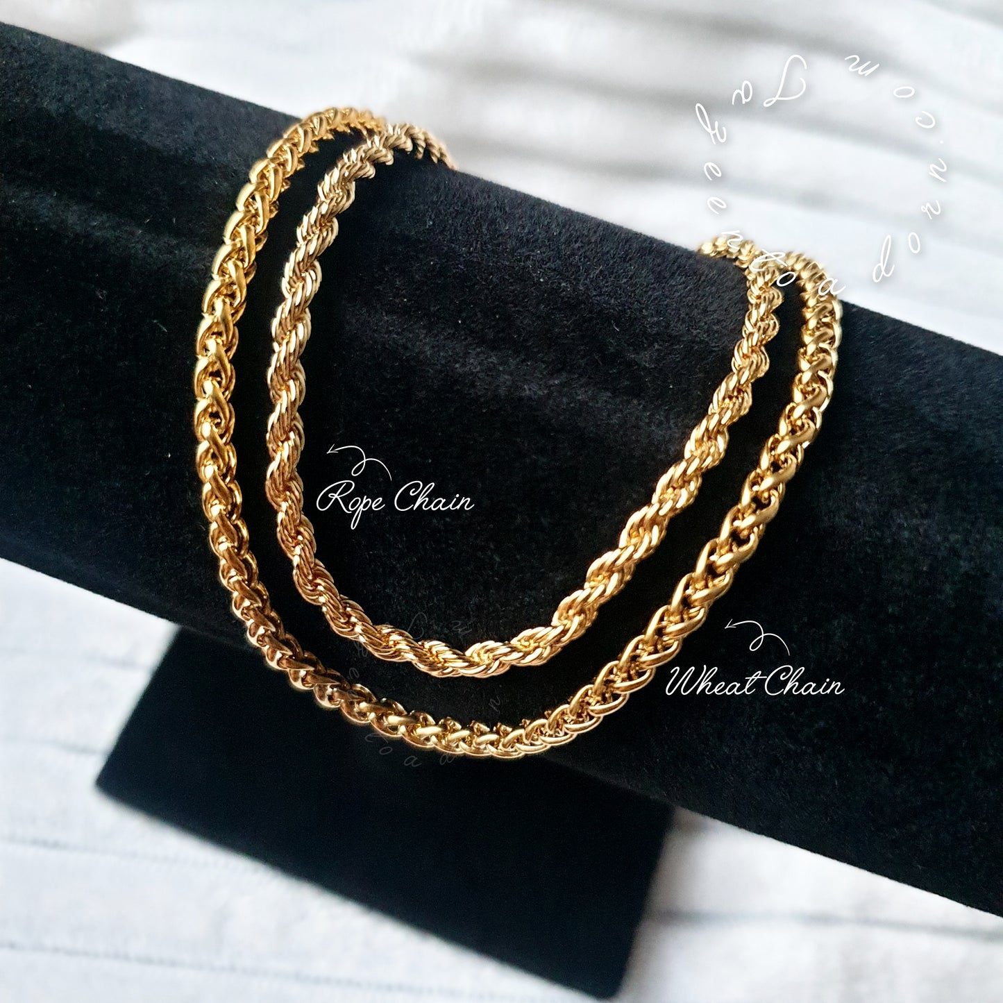 Wheat Chain Bracelet - Jewellery Everyday Essentials gifts - NAZNEEN - PREORDER
