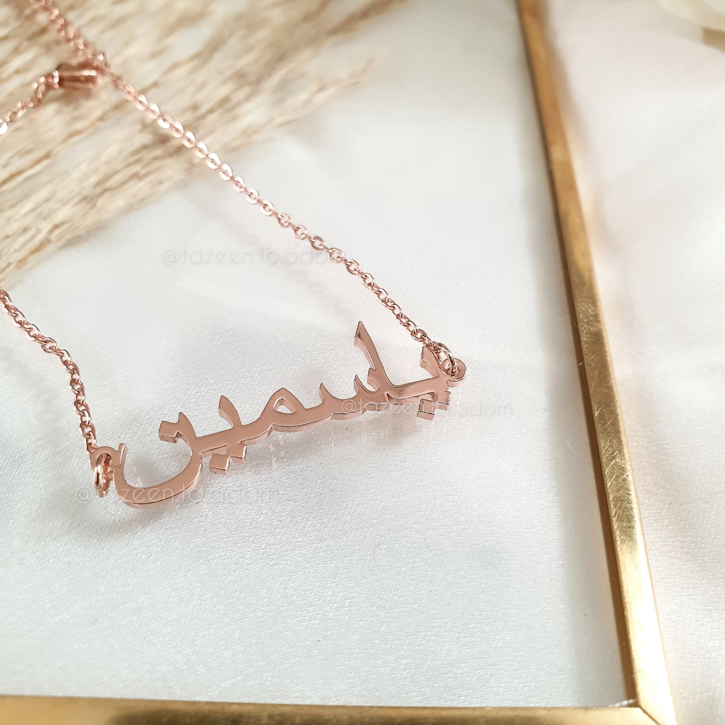 Single Name Anklet - Link Chain - Anaya Personalised Custom Jewellery Gifts- SHAZIA