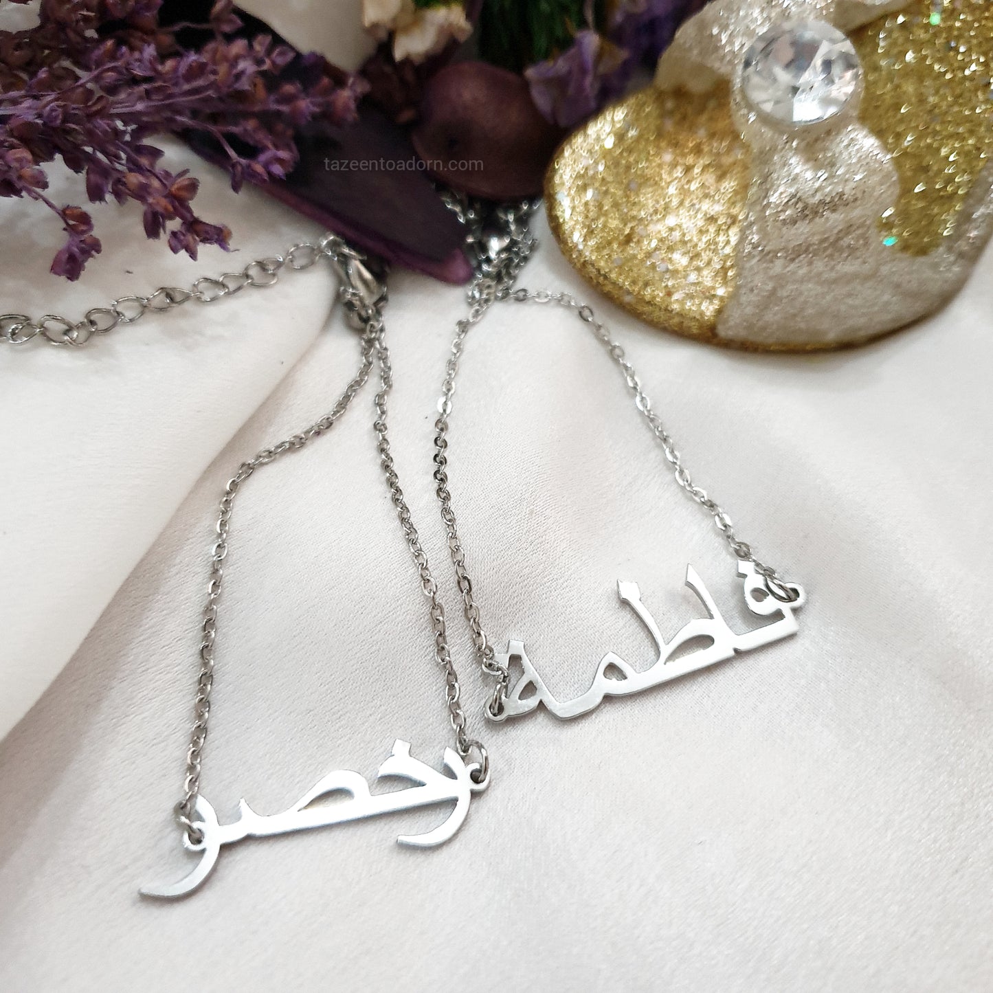 Personalised Single Name Bracelet - Link Chain -  Custom Made One Name Gift Jewellery- Anaya - HUDA